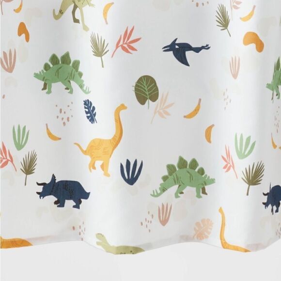 Pillowfort Dinosaur Print Shower Curtain - Picture 4 of 6